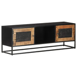 Szafka Pod Tv, 120X30X40 Cm, Surowe Drewno Mango