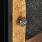 Szafka Pod Tv, 90X30X40 Cm, Surowe Drewno Mango