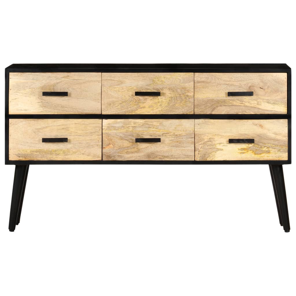 Szafka, 110 X 33 X 64 Cm, Lite Drewno Mango
