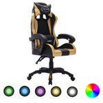 Fotel Dla Gracza Z Rgb Led, , Sztuczna Skóra