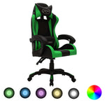 Fotel Dla Gracza Z Rgb Led, , Sztuczna Skóra
