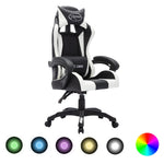 Fotel Dla Gracza Z Rgb Led, , Sztuczna Skóra