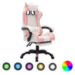 Fotel Dla Gracza Z Rgb Led, , Sztuczna Skóra