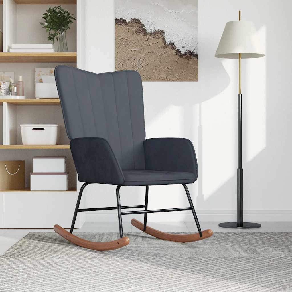 Fotel Bujany , , Obity Aksamitem