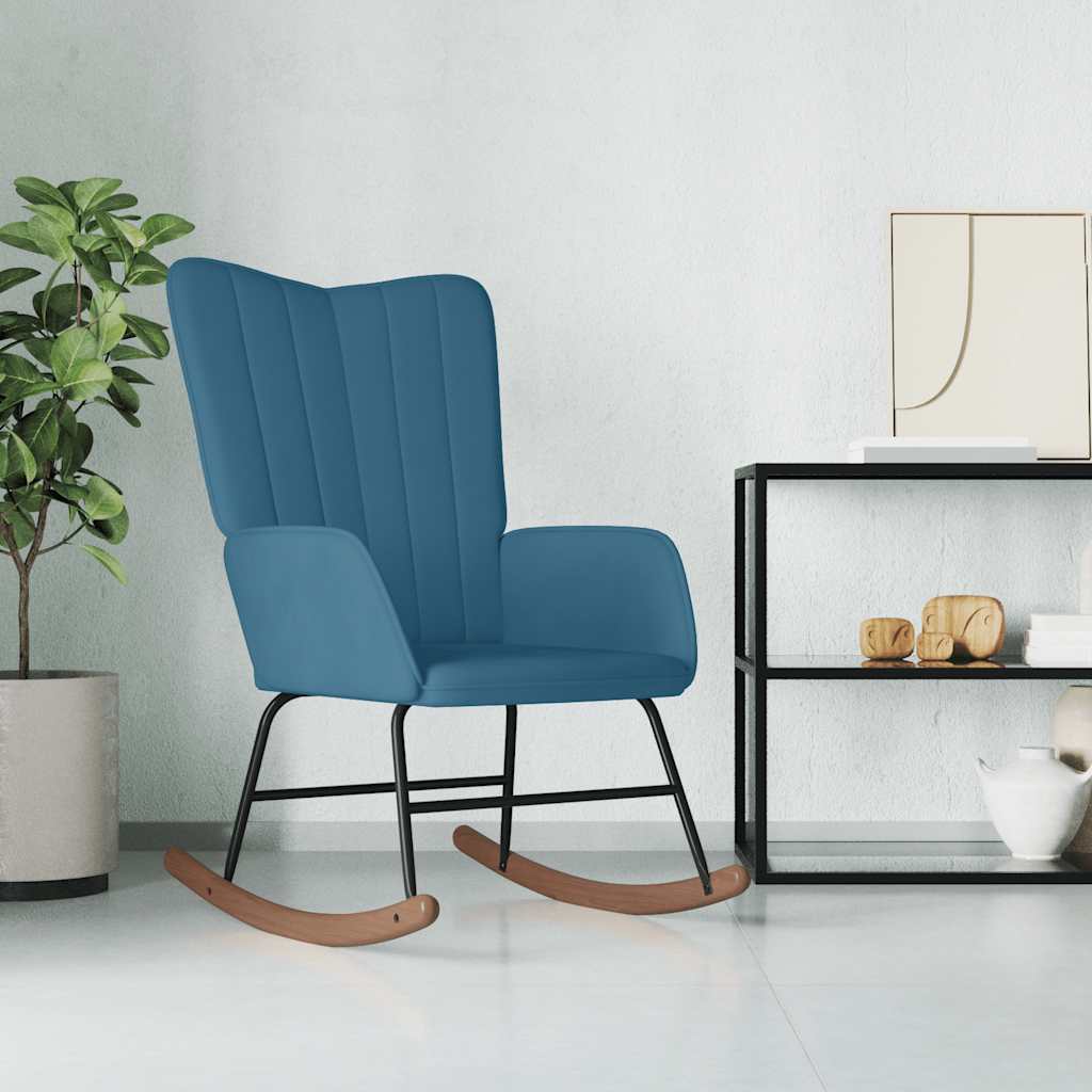 Fotel Bujany , , Obity Aksamitem