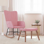 Fotel Bujany , , Obity Aksamitem