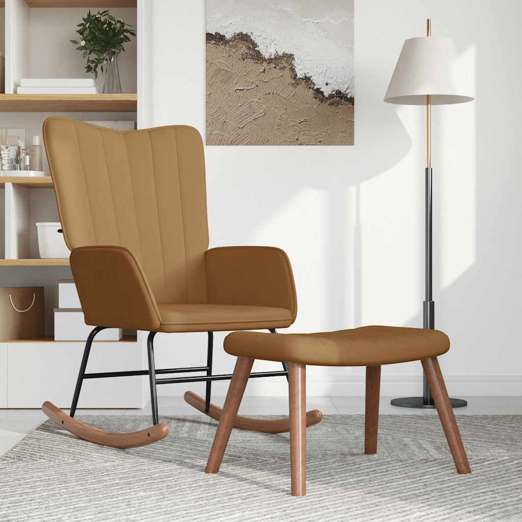 Fotel Bujany , , Obity Aksamitem