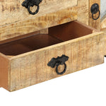 Szafka Pod Telewizor, 110X30X45 Cm, Surowe Drewno Mango