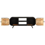 Szafka Pod Telewizor, 110X30X45 Cm, Surowe Drewno Mango