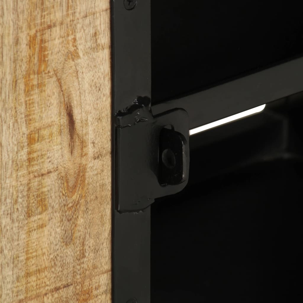 Szafka Pod Telewizor, 110X30X45 Cm, Surowe Drewno Mango