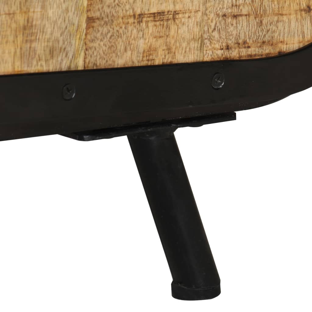 Szafka Pod Telewizor, 110X30X45 Cm, Surowe Drewno Mango
