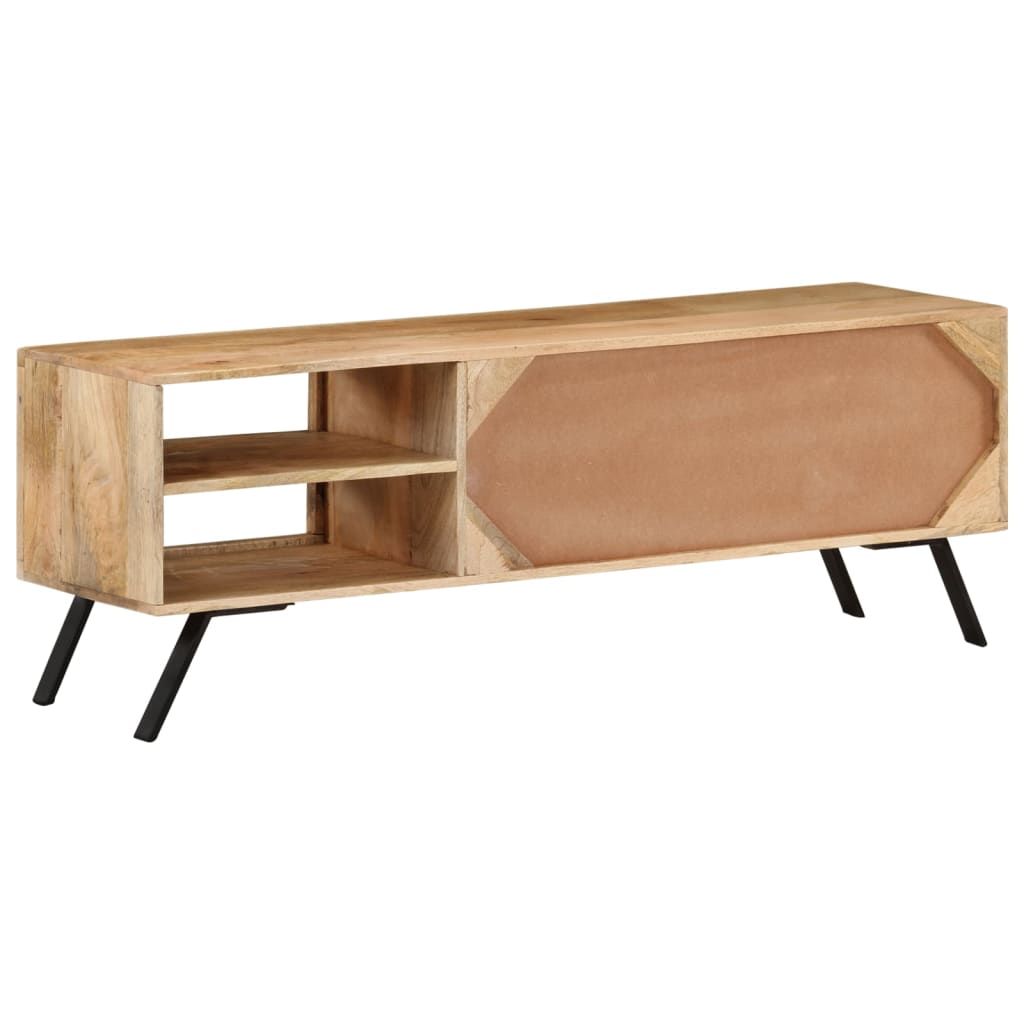 Szafka Pod Telewizor, 110X30X40 Cm, Lite Drewno Mango