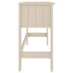 Biurko Hamar, , 110X40X75 Cm, Lite Drewno Sosnowe
