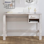 Biurko Hamar, , 110X40X75 Cm, Lite Drewno Sosnowe