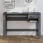 Biurko Hamar, , 110X40X75 Cm, Lite Drewno Sosnowe