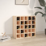 Regał Na Wino 2 Pcs 56 X 25 X 56 Cm Lite Drewno Sosnowe