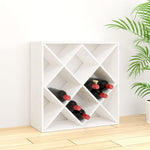 Regał Na Wino 2 Pcs 56 X 25 X 56 Cm Lite Drewno Sosnowe