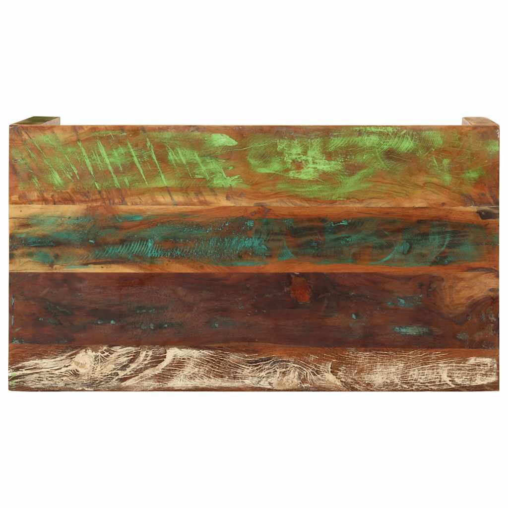 Stolik Kawowy, 110 X 55 X 40 Cm, Lite Drewno Odzyskane