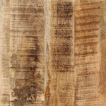 Toaletka, 105X35X75 Cm, Surowe Drewno Mango I Żelazo
