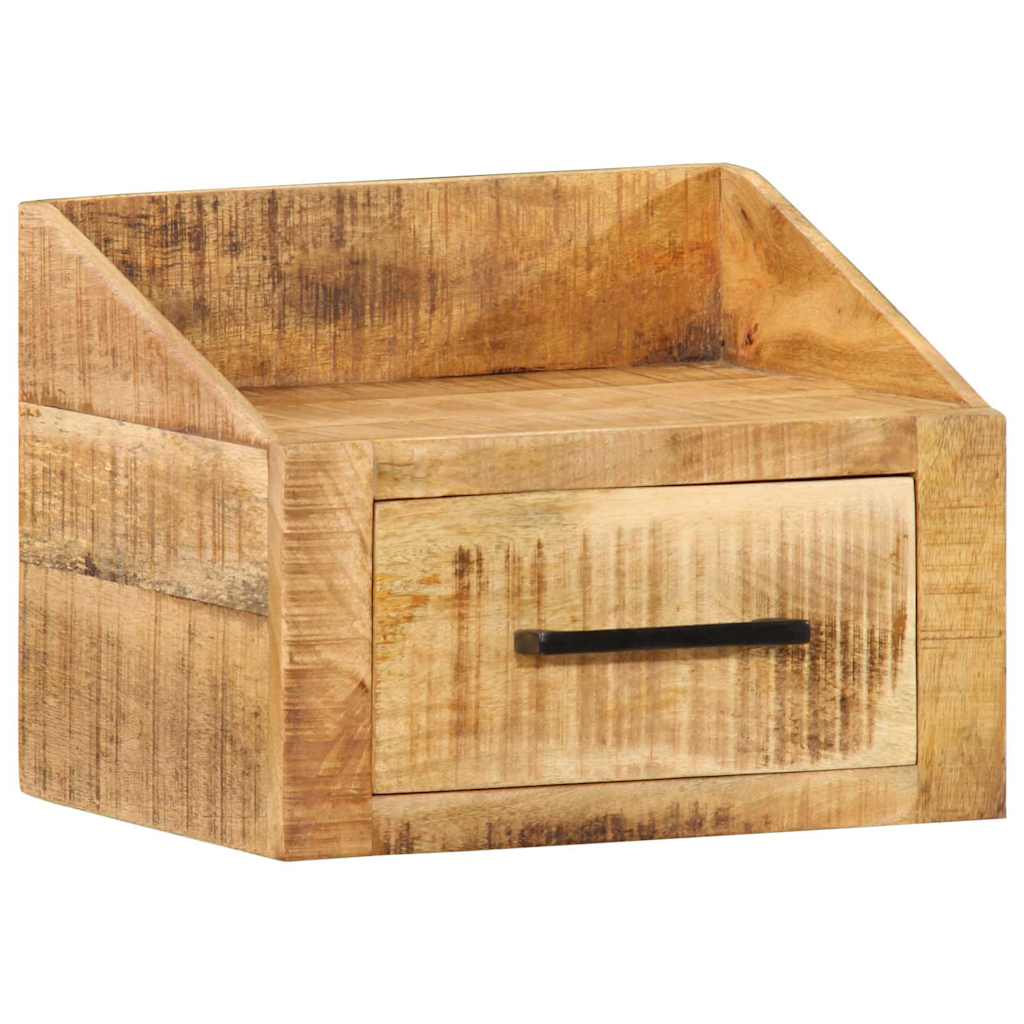 Szafka Nocna Z Szufladą Brązowy 40 X 30 X 30 Cm Drewno Z Mango