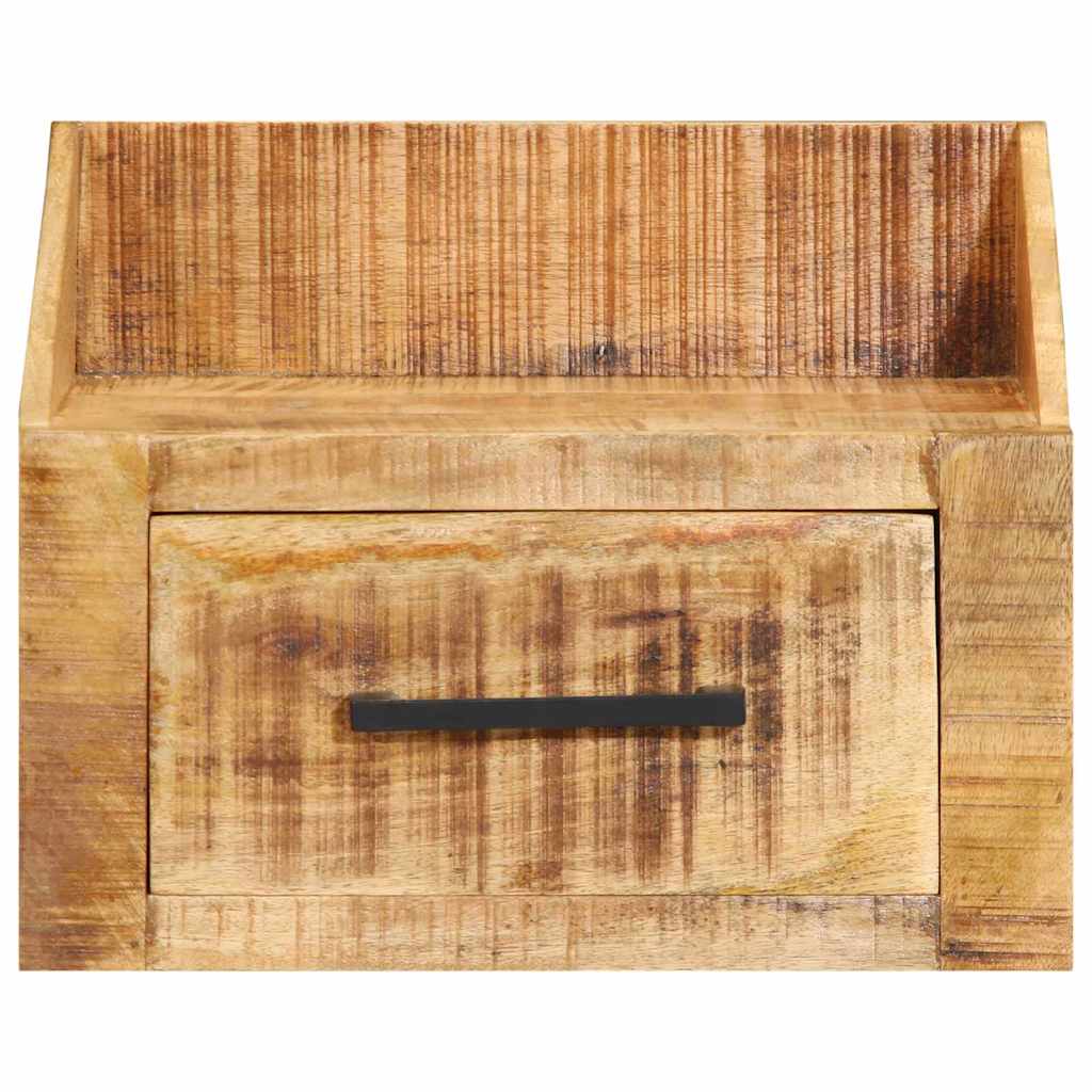 Szafka Nocna Z Szufladą Brązowy 40 X 30 X 30 Cm Drewno Z Mango