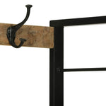Wieszak Na Ubrania Brązowy 110 X 40 X 179 Cm Lite Drewno Mango