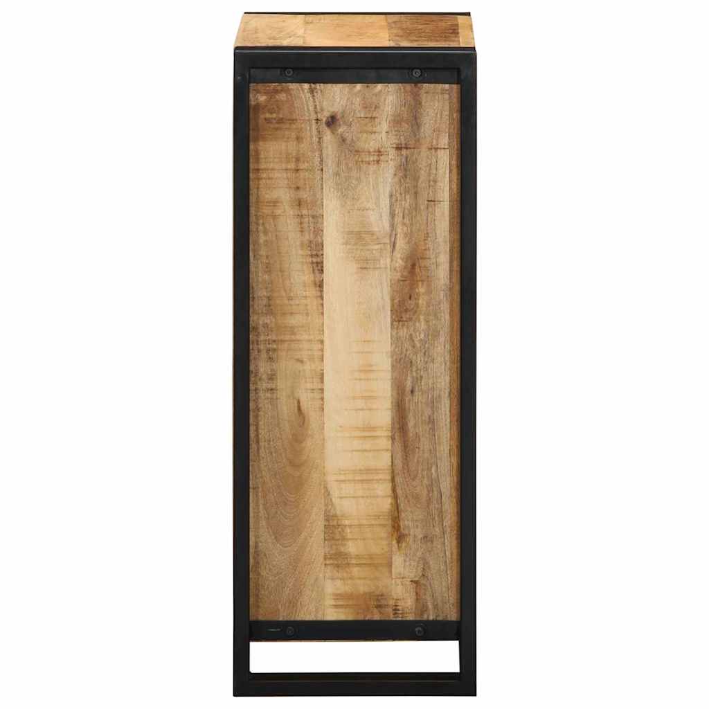 Szafka Nocna Z Półką Brązowy 40 X 30 X 80 Cm Lite Drewno Mango