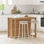 Wyspa Kuchenna Panama, 112X77X90 Cm, Lite Drewno Sosnowe