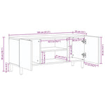 Szafka Pod Telewizor, 105X33X46 Cm, Lite