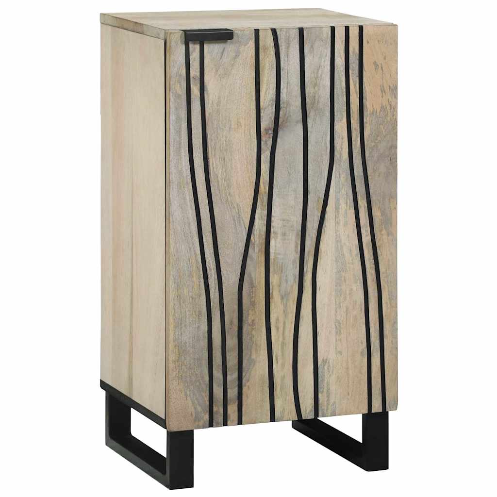 Bufet Brązowy 40 X 33 X 75 Cm Lite Drewno Mango
