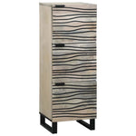 Highboard Brązowy 40 X 33 X 110 Cm Lite Drewno Mango