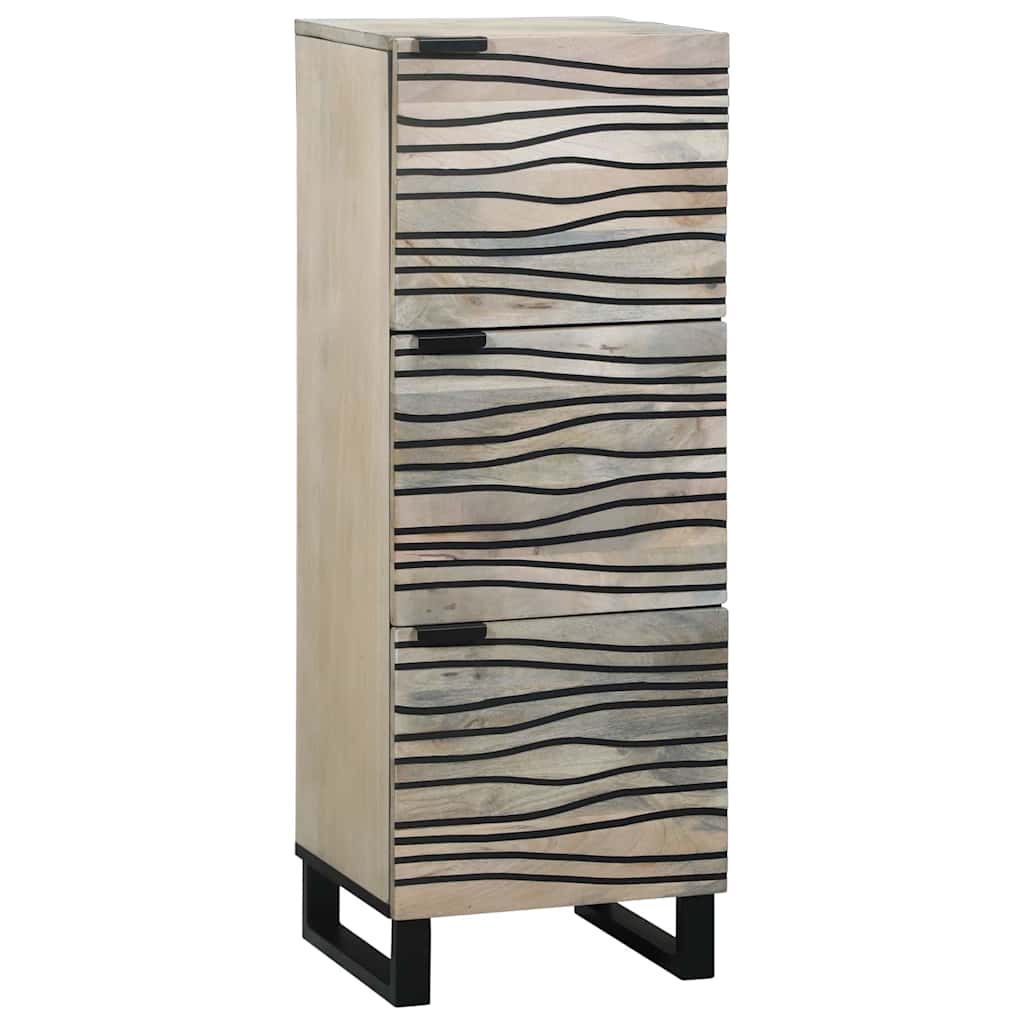 Highboard Brązowy 40 X 33 X 110 Cm Lite Drewno Mango