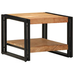 Stolik Kawowy 50X50X38 Cm Drewno Lite Akacja