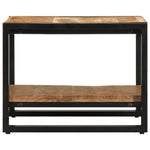 Stolik Kawowy 50X50X38 Cm Drewno Lite Akacja