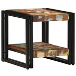 Stolik Kawowy 50X50X38 Cm Drewno Lite Akacja