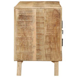 Szafka Rtv 105X46X32 Cm Drewno Lite Surowe Mango