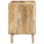 Szafka Rtv 105X46X32 Cm Drewno Lite Surowe Mango