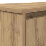 Biurko Artisan Dąb 120X42X76 Cm Drewno Klejone