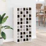 Regał Na Wino 2 Pcs 56 X 25 X 56 Cm Lite Drewno Sosnowe
