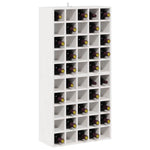 Regał Na Wino 2 Pcs 56 X 25 X 56 Cm Lite Drewno Sosnowe