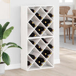 Regał Na Wino 2 Pcs 56 X 25 X 56 Cm Lite Drewno Sosnowe