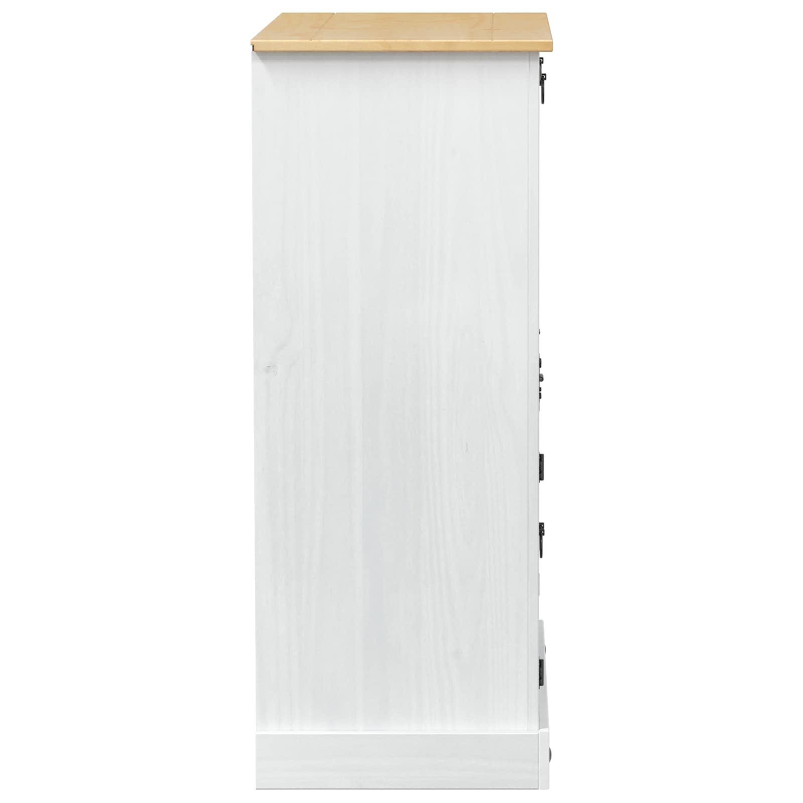 Szafka Na Wino 97 X 45 X 114 Cm Lite Drewno Sosnowe