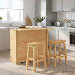 Przechowywanie W Kuchni 2 Pcs Lite Sosnowe