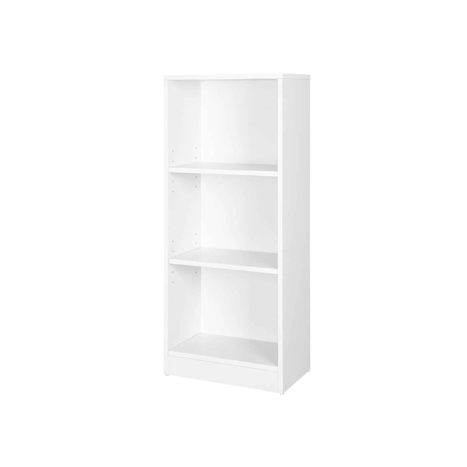 Regał na książki, biały, 93 cm