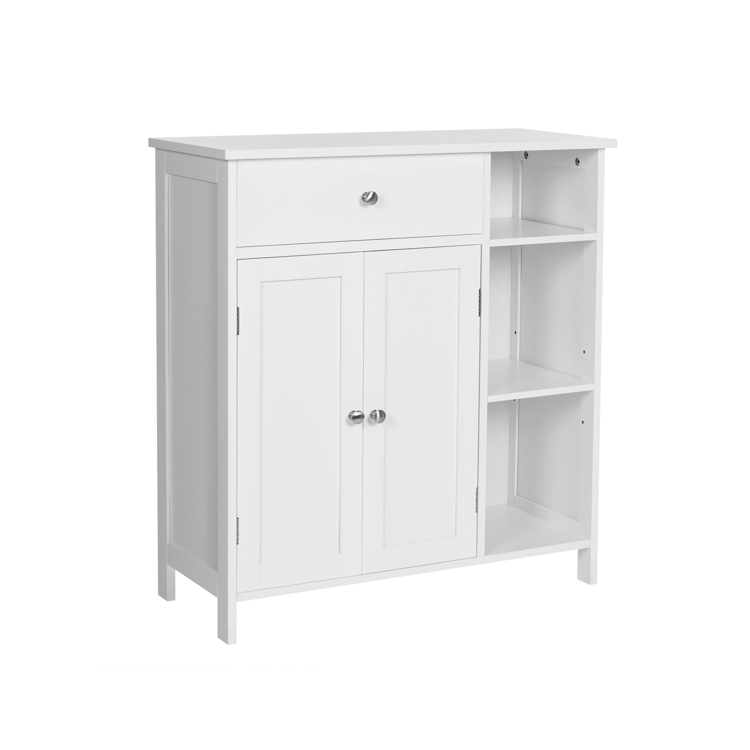 Szafka łazienkowa stojąca, biały, 75 cm