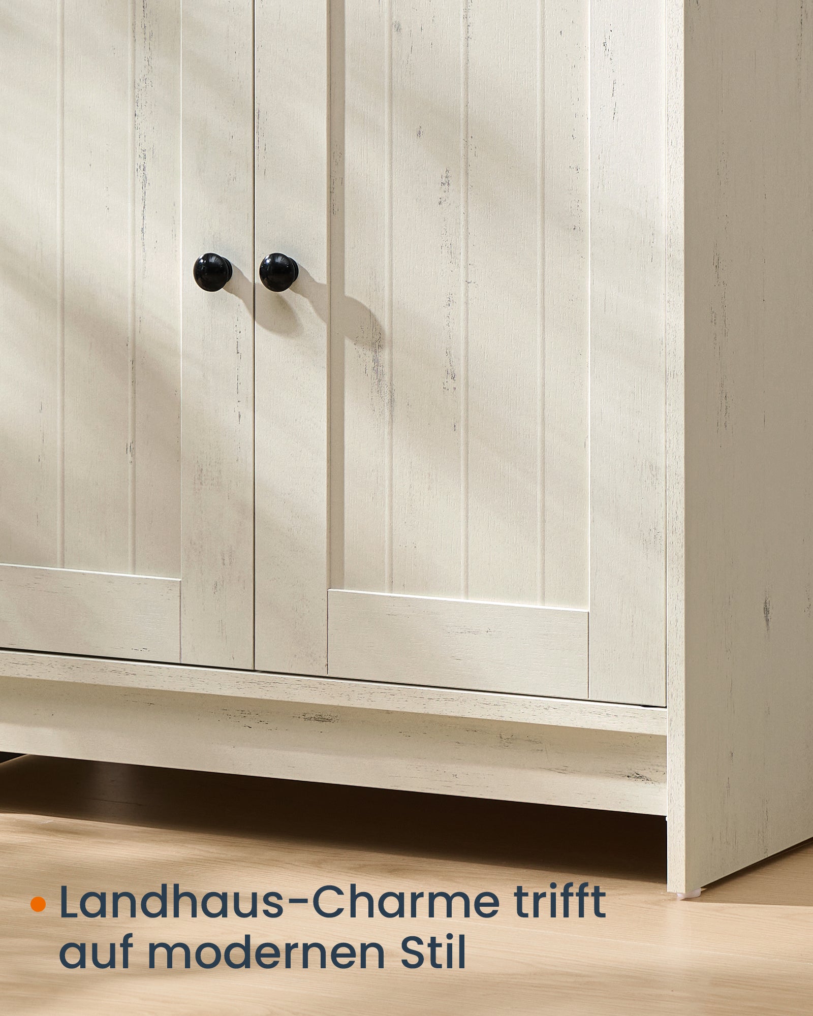 Szafka łazienkowa pod umywalkę, rustic white, 60 cm