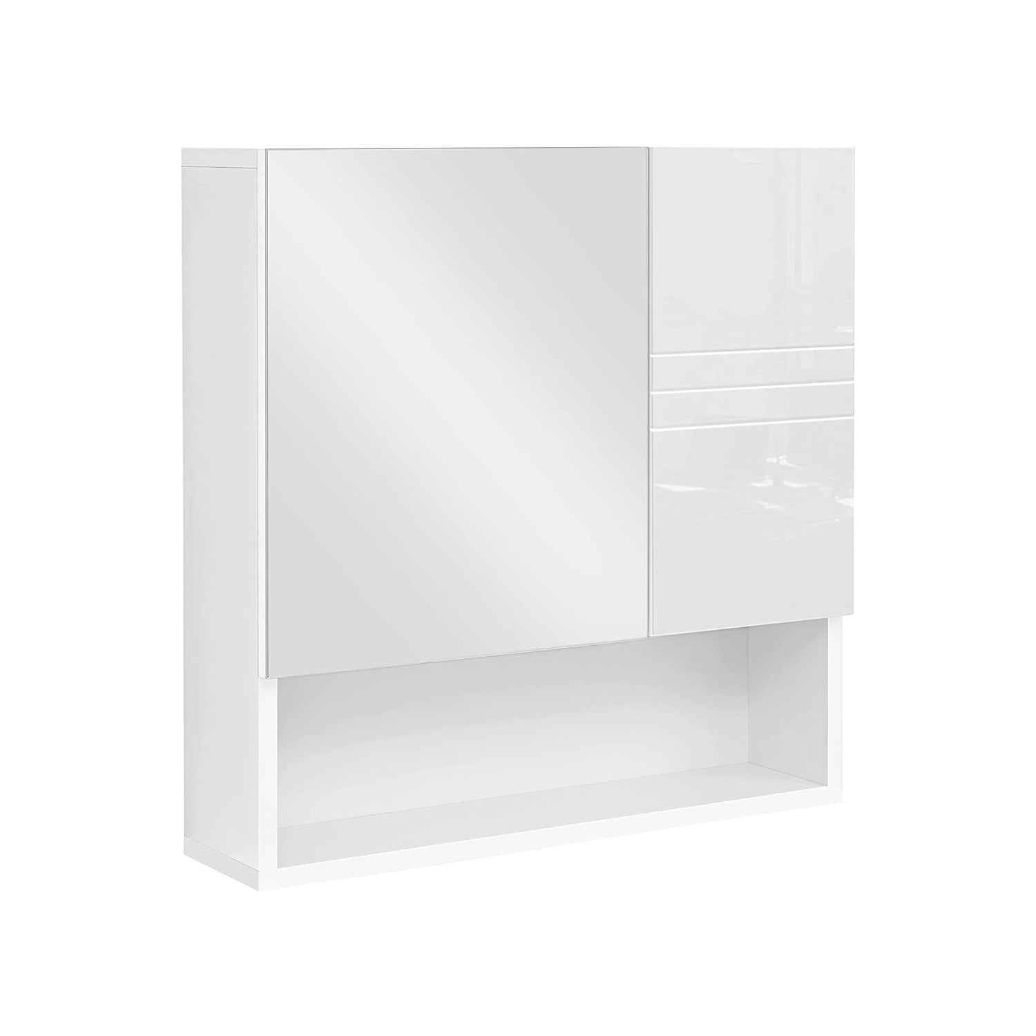 Szafka pod umywalkę, biały, 54 cm