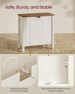 Szafka do przechowywania, rustic white, 80 cm