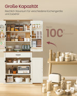 Szafka do przechowywania, rustic white, 80 cm