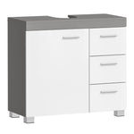 Szafka pod umywalkę, cement gray, 70 cm
